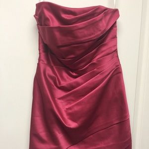 Dress from Davids Bridal.