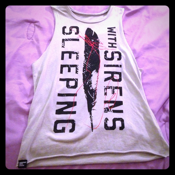 Sleeping with Sirens muscle tank