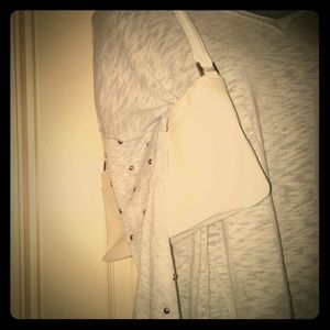 Vintage off white shoulder bag