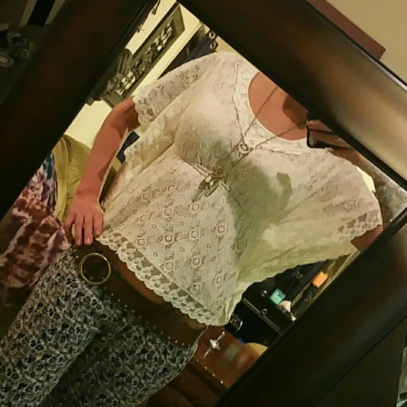 Boho lace top - Picture 2 of 3