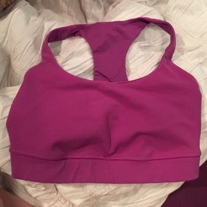 LULU LEMON PURPLE SPORTS BRA