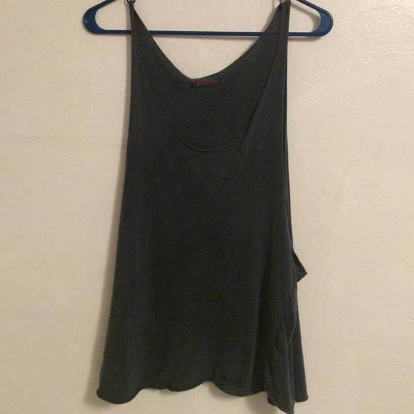 SOLD- Brandy Melville navy blue tank top - Picture 4 of 4