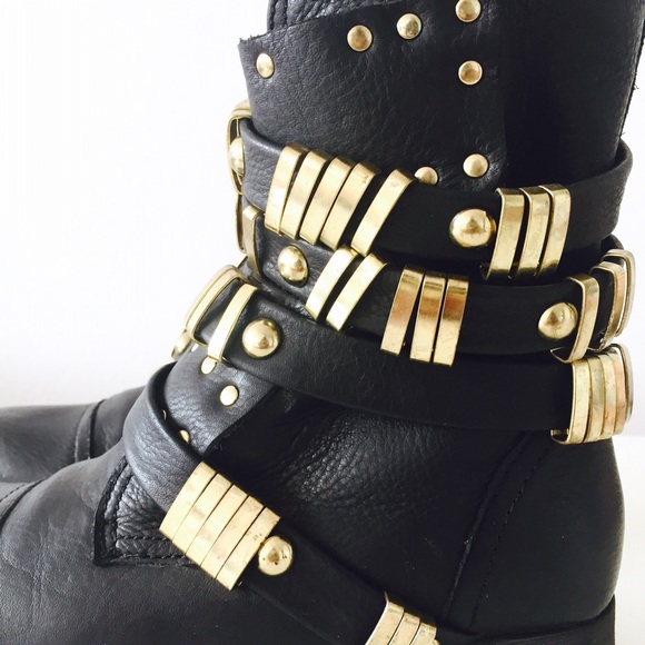 [SOLD] Aldo "Cowher" Leather Mid-Boot - Picture 3 of 4