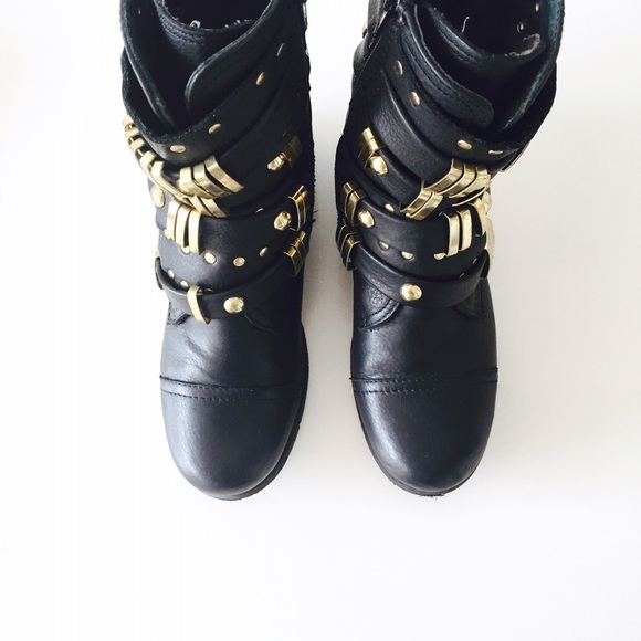 [SOLD] Aldo "Cowher" Leather Mid-Boot - Picture 4 of 4