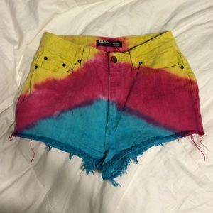 BDG tie-dye shorts