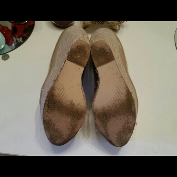 Steve Madden Nude Wedges - Picture 3 of 3