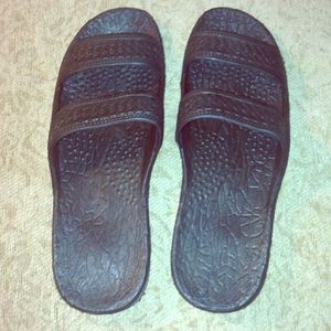 Black Jesus Sandals