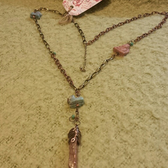 Handmade boho necklace