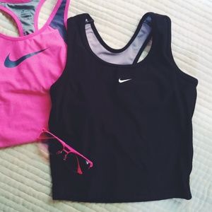 Black NIKE PRO Tank
