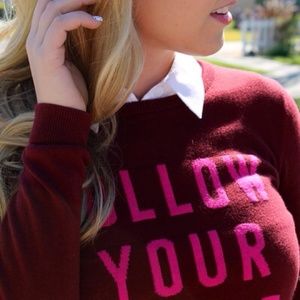 Graphic Intarsia Sweater