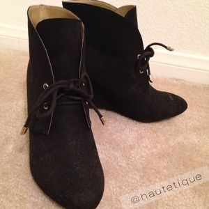 Zara Wedge Ankle Bootie