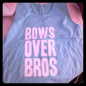 Kiss My Southern Sass; Bows over Bros Tank