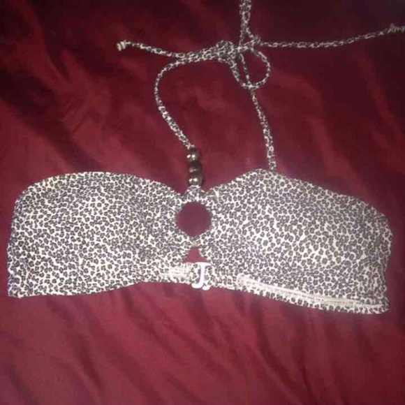 Cheetah bathing suit top - Picture 1 of 3