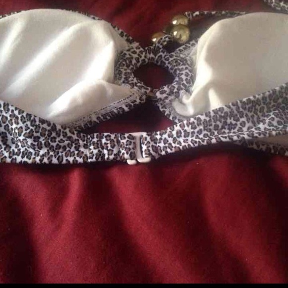 Cheetah bathing suit top - Picture 2 of 3