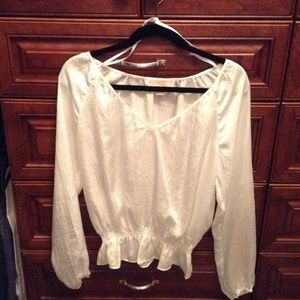 Michael Kors peasant blouse
