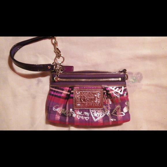 Coach wristlet