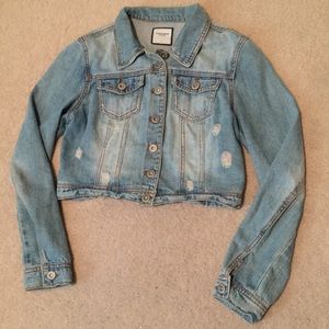 Distressed Denim Jacket