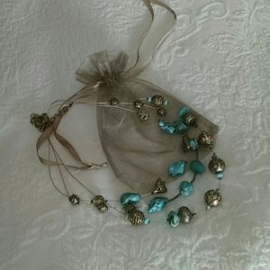 Chico's turquoise necklace