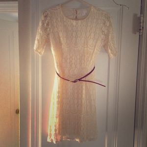 Ivory Lace Dress
