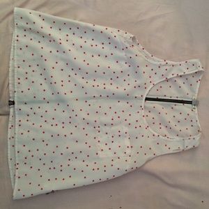 Cope Starry Tank w/ back Zipper