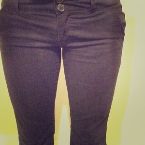 Black american eagle work pants