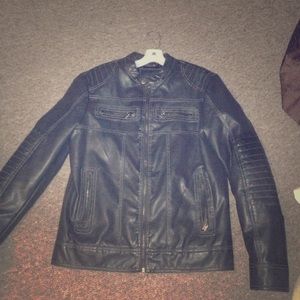 Leather Marc Anthony jacket.
