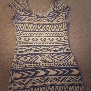 Charlotte Russe Olive and Green Dress