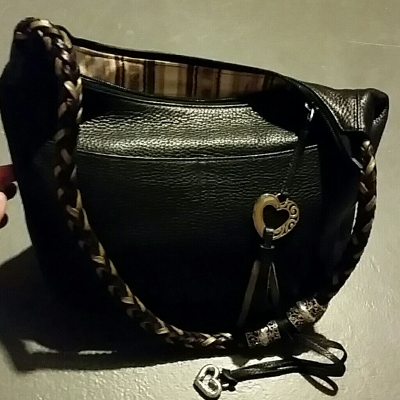 NWOT BRIGHTON PURSE.  BARBADOS ZIP-TOP HOBO