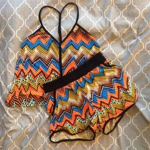 NWOT Super cute tank top and shorts set