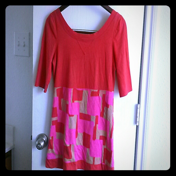 Marc jacobs pink red geometrical pattern sz s