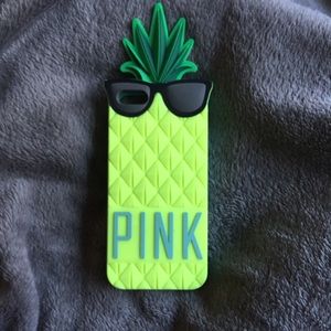 Victoria's Secret PINK pineapple iPhone 5 case