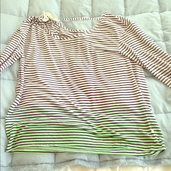 Green Ombré American Eagle Top