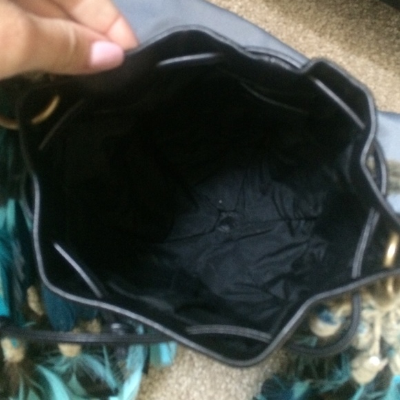 Alexander McQueen Runway Leather Feather Bag - Picture 3 of 4