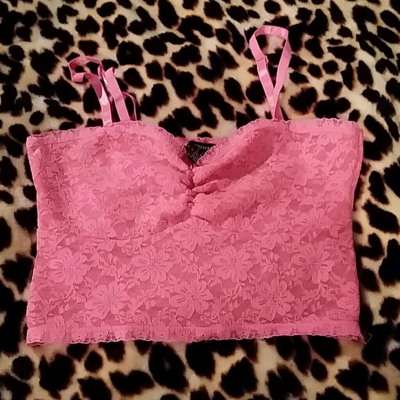 Pink bralette