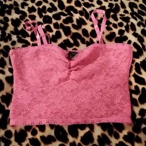 Pink bralette