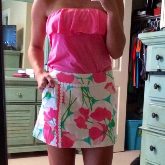 Lilly Pulitzer strapless top - Picture 1 of 1