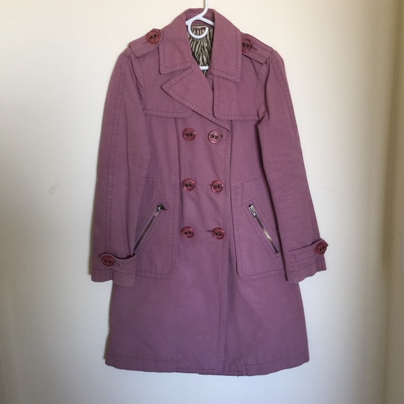 Marc Jacobs Size Small Pink/Purple Rain Coat - Picture 3 of 4
