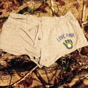 Brewers shorts from PINK.