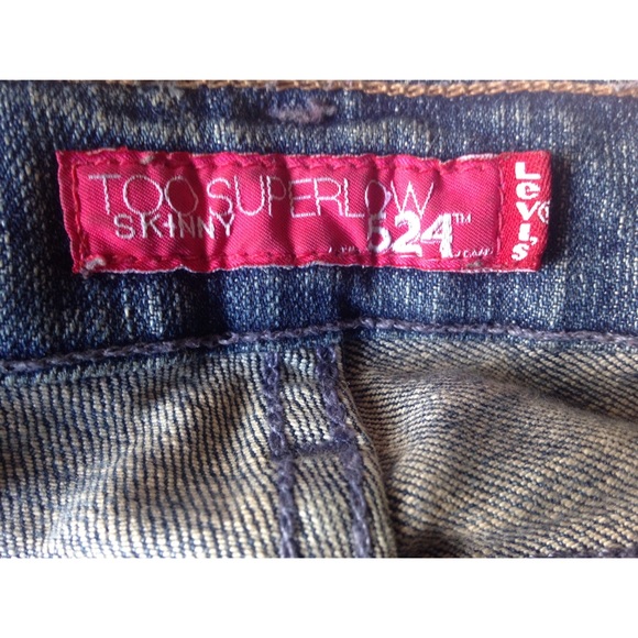 Levi's Too Super Low Skinny Jeans - Picture 3 of 4