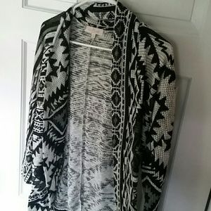 black and white cover up