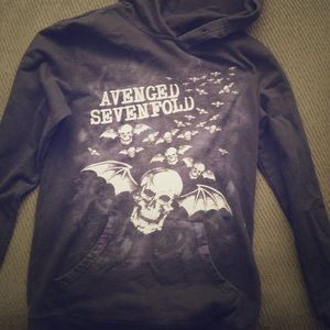 Avenged seven fold hoodie size small