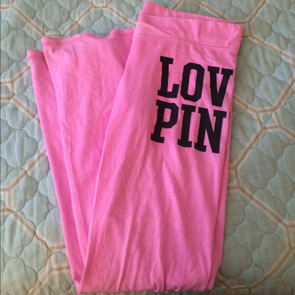 Victoria secret love pink sleep yoga