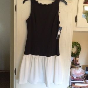 Black & White Gatsby style dress