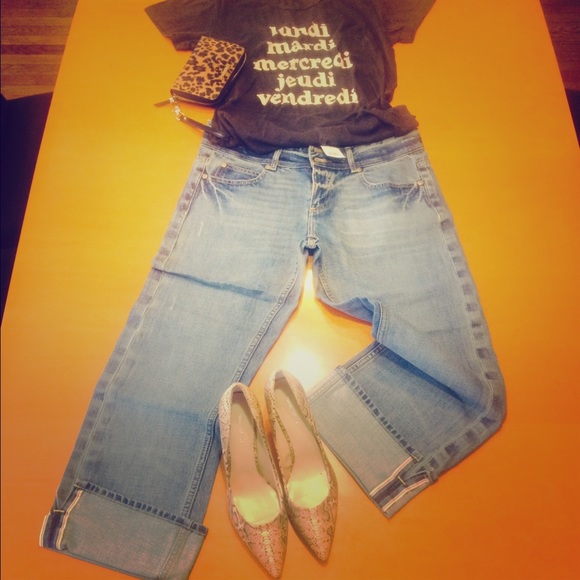 Banana republic cropped jeans