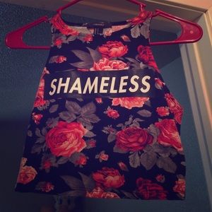 Shameless crop top