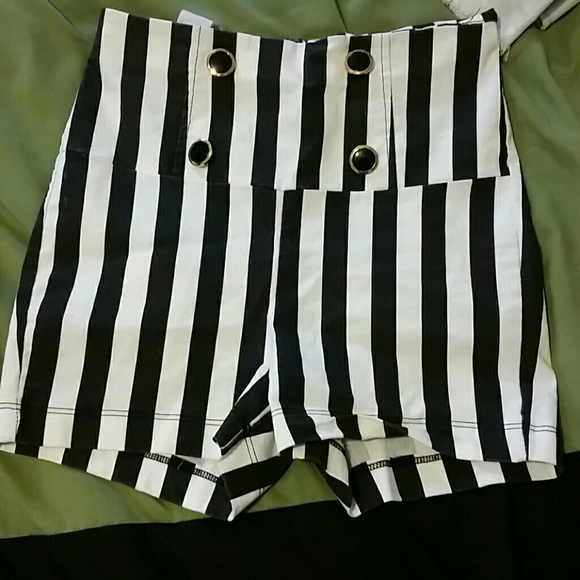 high waisted shorts