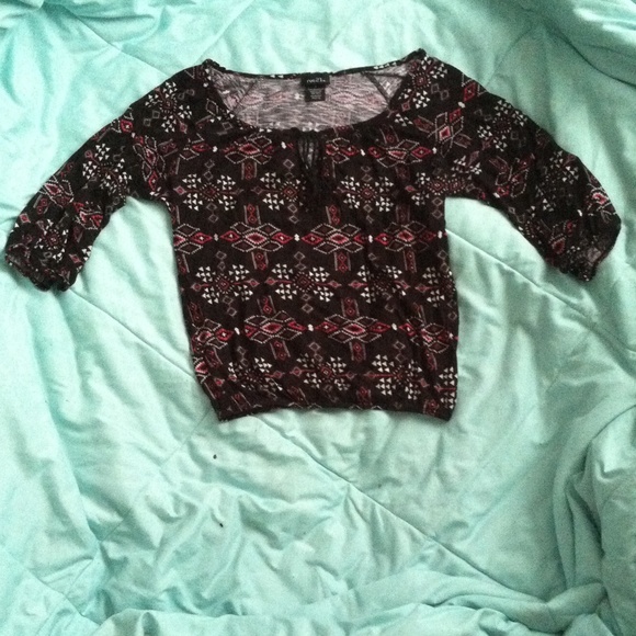 Tribal boho top