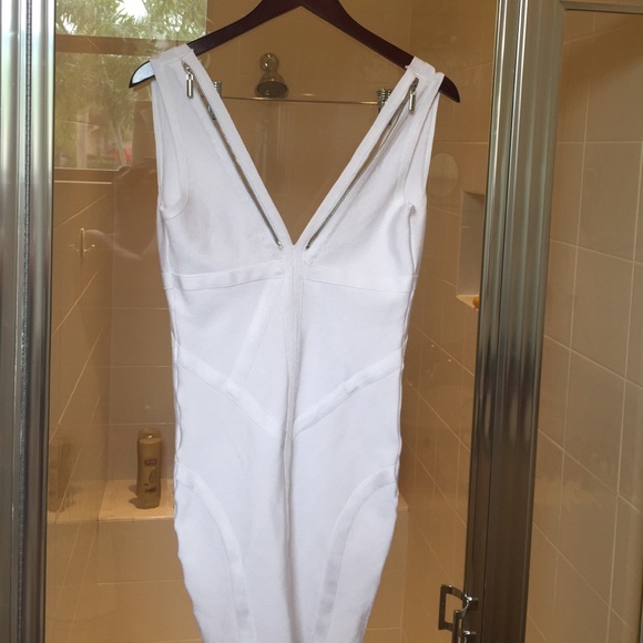 Sexy white dress