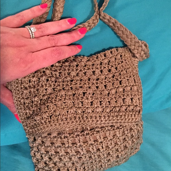 Cloth cross body purse