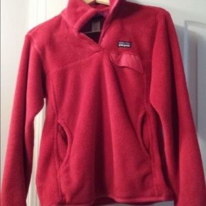 Magenta Patagonia Re-tool pullover